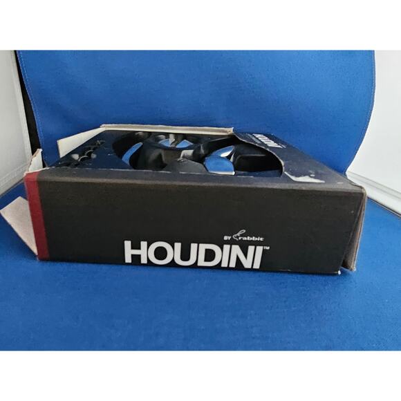 Black Houdini Lever Wine Corkscrew by Rabbit w/Foil Cutter & Case - $39.99 New! - Picture 5 of 6